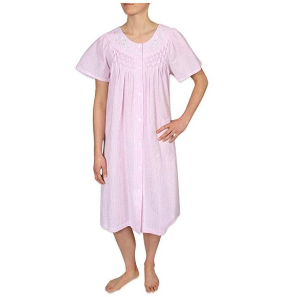 Miss elaine seersucker pajamas Clearance
